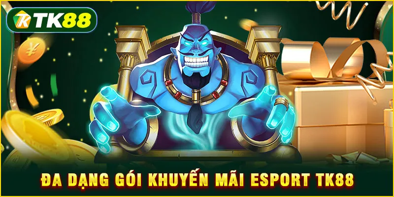 Khuyến mãi Esport TK88 - Chiến lược săn thưởng cho cao thủ 4 Đa dạng gói khuyến mãi Esport TK88