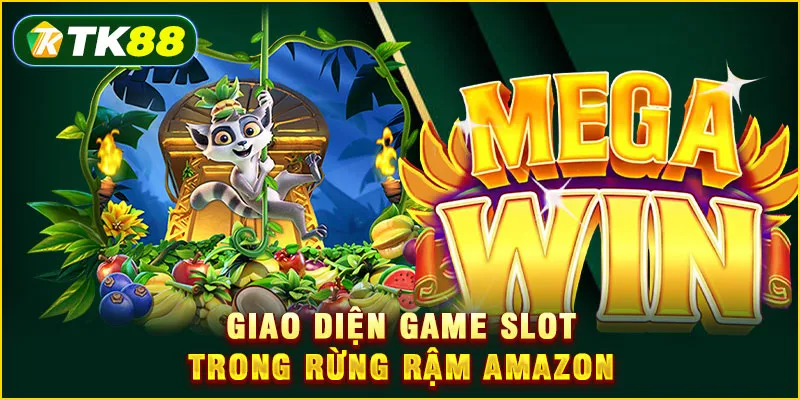 Giao diện game slot trong rừng rậm Amazon