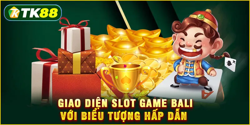 Giao diện slot game Bali với biểu tượng hấp dẫn 