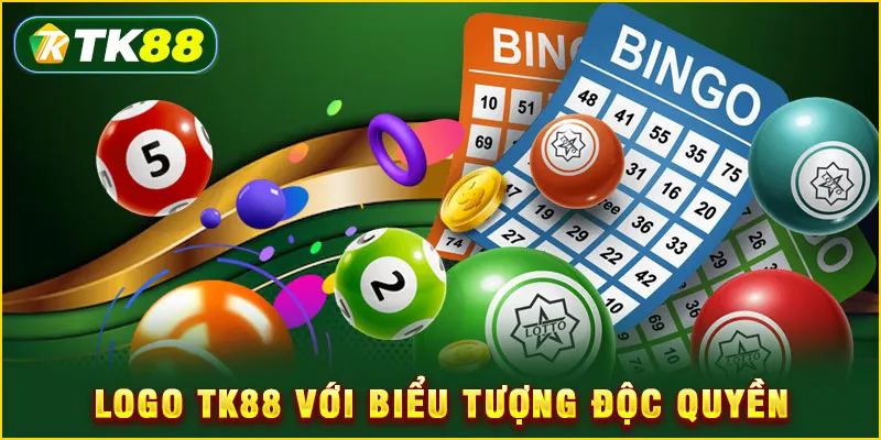 Logo TK88 với biểu tượng độc quyền
