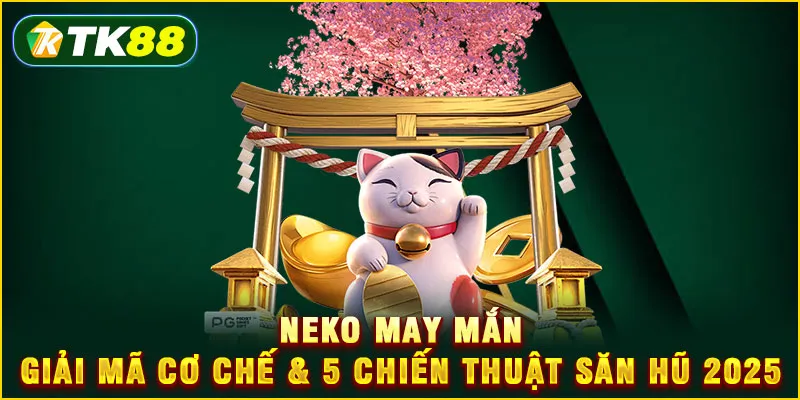 Neko may mắn - Giải mã cơ chế & 5 chiến thuật săn hũ 2025