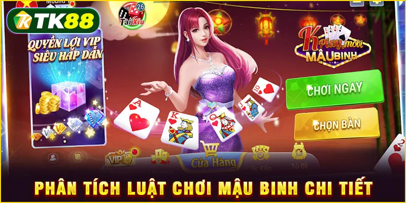 Phân tích luật chơi Mậu Binh chi tiết
