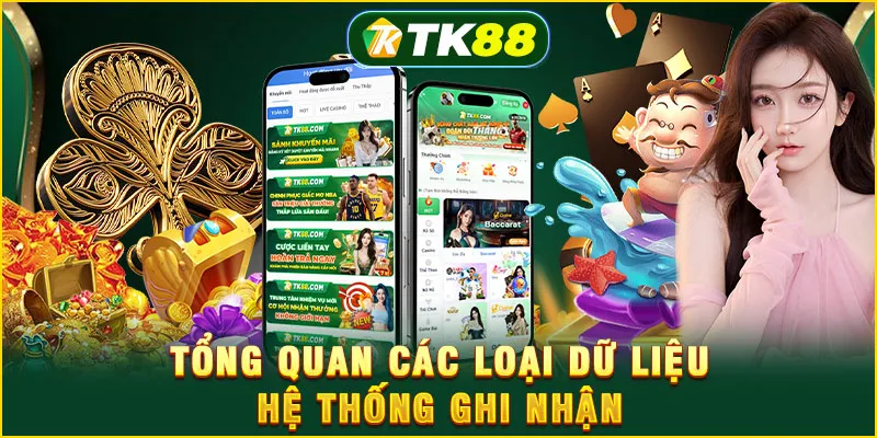 Chính Sách Bảo Mật - Cam Kết An Toàn Tuyệt Đối Từ TK88 5 Tổng quan các loại dữ liệu hệ thống ghi nhận
